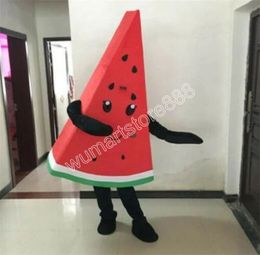 Lovely Cute Watermelon Fruit Mascot Costume Carnival Unisex Adults Outfit Adults Size Xmas Birthday Party Outdoor Dress Up Costume Props