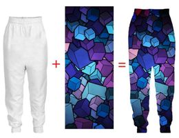 Pants PLstar Cosmos 3D Customized Casual Trousers DIY Custom Pants Men/Women Joggers Pants Wholesalers Dropshipping