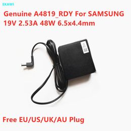 Adapter Genuine A4819_RDY 19V 2.53A 48W BN4401013A AC Adapter For Samsung F27T700QQC F27T702QQC Monitor Power Supply Charger