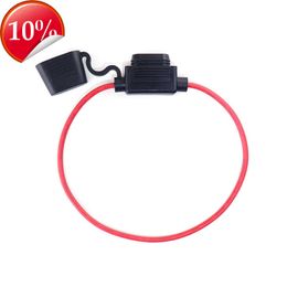 New 5pcs Fuse Holder Strip In Line Car Mini Blade Fuse Holder Splash-Proof for 12V 30A Fuse Holder Wire Cutoff Switch Socket