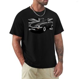 Men's Polos The Coolest English Roadster Ever! T-Shirt Short Black T Shirt Anime Clothes Plain Shirts Men