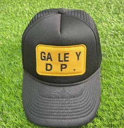 Latest Patch Embroidery Casquette Men's Ball Caps Galleryes Lettering Curved Dept Brim Baseball Cap Fashion Letters Hat Printing 5qk5