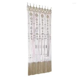 Curtain Boho Macrame Curtains Wall Hangings 78.74x33.46in Tapestry Fringe Art Headboard Woven Home Decoration For
