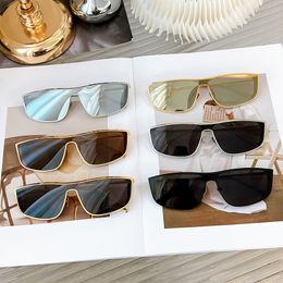 Top Quality Designer Polarised Sunglasses Square Frame Men Women Eyeglasses Fashion Black White Dress Driving UV400 Glasses with Box SL605