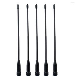 Walkie Talkie 5pcs SMA-M Antenna Dual Band VHF/UHF SMA Male For Wouxun KG-UV8D Radios