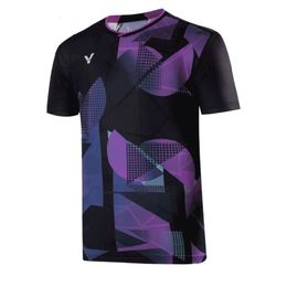 Men's T Shirts T Shirt Badminton Wear Table Tennis Running 3D Printing Sports Leisure Fashion Training Camisetas 230612