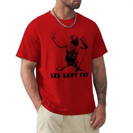 Men's Polos Les Savy Fav T-Shirt Oversized Summer Top Mens T-Shirts