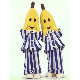 professional banana Mascot Costume Simulation Cartoon Character Outfit Suit Carnival Adults Birthday Party Fancy Outfit for Men Women