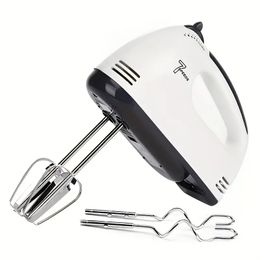 1pc Electric Hand Mixer, 7-Speed Hand-Held Egg Beater Whisk Breaker, Electric Mixer, Home Appliances Stirrer, Electric Food Mixers, Kitchen Bowl Aid Whisk Mixing