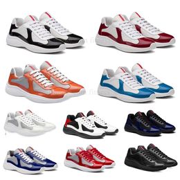 2024 Mens Pradaa Sapato Designer Sapatilhas Homem Alto Tennis Casuais Flat Shoe Plataforma Ao Ar Livre Dhgate Treinadores de Luxo Tamanho Grande EUR 46 【code ：L】 pradashoes