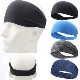 Sweatband 15Pcs UltraThin Sports Headband Men Women Running Fast Dry Yoga Hair Band Outdoor Sport Sweat Absorbing 230613