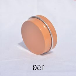 15g Orange Cream Packaging Aluminium Box Incense Candle Pomade Jars Empty 15ml Tea Jewellery Gift Potgoods Umiiw