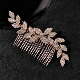 Wedding Hair Jewelry Hairpins for Bride Women Girls Bling Rhinestone Headpiece Styling R230612