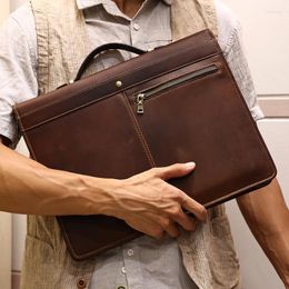 Briefcases Is Suitable For 13.3 Inch Apple Computer Can Be Equipped With A4 Paper 12.9 IPad Tablet Multi-function