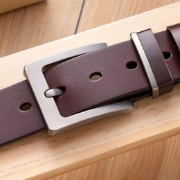 Belts Y2k Belt For Men Wide Real Leather Harajuku Golf Waistband Luxury Designer Brand Vintage Cowhide Long 140 150cm