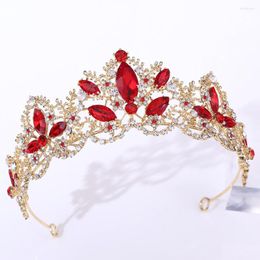 Headpieces DA284-1 BRIGHT Korean Wedding Jewellery Tiara Crystal Crown Performance Dress Accessories Bridal