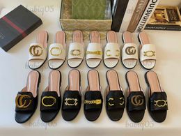 2023 Luxuries Designer Men's Women's Slippers Sandals Shoes Slide Summer Fashion Wide Flat Flip Flops Size 35-42 T230613