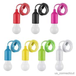 Camping Lantern Portable LED Pull Cord Light Battery Operated Hanging Pull Cord Night Lamp Outdoor Camping Tent Light For Home Garden Decor R230612