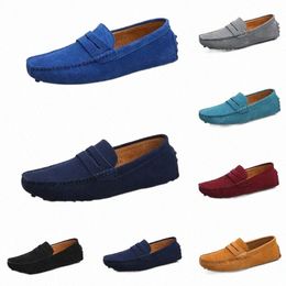 men casual shoes Espadrilles triple black navy brown wine red taupe green Sky Blue Burgundy mens sneakers outdoor jogging walking hotsale shoes 2023 84n5#