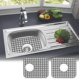 Table Mats Kitchen Sink Mat Protection Mesh Quick Drying Pad Anti-fall Hollow Drain Accessories Foldable