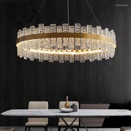 Chandeliers Led Art Chandelier Pendant Lamp Light Modern Water Pattern Glass Living Dining Room Decor Bedroom Kitchen Hanging Luminaire