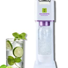 1pc Sparkling Water Maker Carbonated Soda Water Maker With PET Bottle Kitchen Office Bar Drink Dispenser, No Charging, Lightweight And Convenient