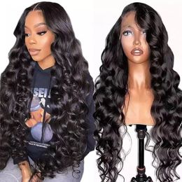 28 30 Inch Loose Wave Lace Front Wig 13x4 HD Lace Frontal Wigs For Women Human Hair 5x5 Lace Closure Wig Pre plucked Lace Wig