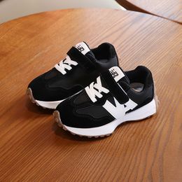 Athletic Outdoor 3 Colors Style Soft Sole Boys Girls Shoes Low top Casual Breathable Student Sports Size 21 36 Girl Sneakers 230609