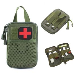 Outdoor Bags Portable Bag First Aid Kit Organiser Camping Hunting Emergency Kits Military Tactical EDC Pouch Wallet 230609