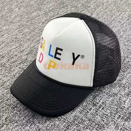 Fashion Summer Patch Embroidery Mens Ball Caps Galleryes Lettering Curved Dept Brim Baseball Cap Letters Hat Printing Bp26