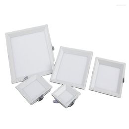 Ceiling Lights Recessed Light Down LED Slim Round Square Panel Dimmable 5W/7W/9W/12W/16W/122W/26W 32w 36w AC95V-220V