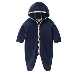 New baby jumpsuit spring and autumn baby clothes cotton newborn children designer cute baby jumpsuit clothing set