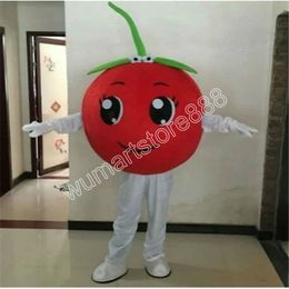High quality Fruits Cherry Mascot Costume Carnival Unisex Adults Outfit Adults Size Xmas Birthday Party Outdoor Dress Up Costume Props