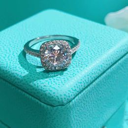 Band Rings Luxury Designer Ring Fashion Diamond Rings For Women Girls Female Men Wedding Jewelry Party Gifts Size 6-9 J230612