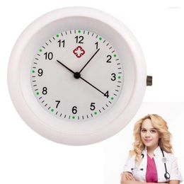 Wall Clocks Chest Watch For Nurses Stethoscope Attachment Watches With Symbols Brooch Fob Waterproof Accurate Clock