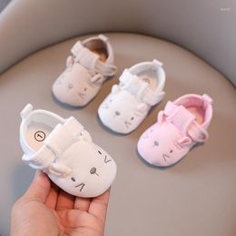 First Walkers Baby Adorable Infant Slippers Toddler Boy Cotton Shoes Cute Cartoon Anti-slip