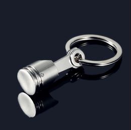 Key Ring Fashion Metal Holder Metal Piston Car Keychain