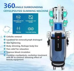 Powerful Slimming Cryotherapy Machine Weight Loss 360 Body Contouring Cryolipolysis ultrasonic vacuum lipo weight loss laser fat freezing beauty machine DHL