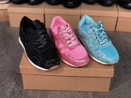 Shoes Latest High Women Quality Silver Spring Sneakers Chic Sequins Casual Sports Shoe non-slip Rubber Outsole Size 35-43 025