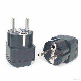 Power Plug Adapter Universal Portable to (French German) Socket Travel Converter Switzerland India R230612