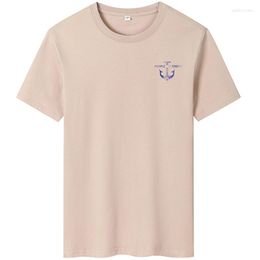Men's T Shirts Shirt For Men 2023 Summer Clothing Harajuku Short Sleeve Tee Cotton Korean Style Oversize Graphic