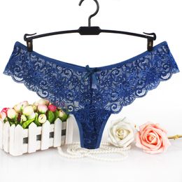 Sexy Lace Ladies Mesh Transparent Panties Thongs String lingerie Fashion Low-Rise Women Underwear Seamless Briefs