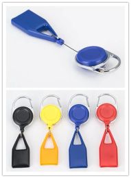 Colourful Lighte Protective Leash Case Sleeve Holder Telescopic Rope Keychain Lanyard For Lighter Smoking Pipe Tool