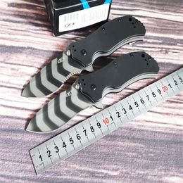 G10 Genuine Pattern Black 2021 Auxiliary Fin Knife 325quot 0350TS Tiger Blade Plain Weave Handle Model S30V Tolerance Zero Lmo80352770