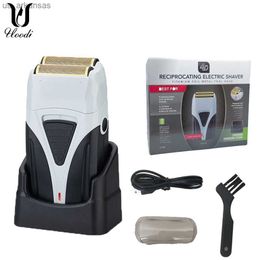 Reciprocating Trimmer Razor Hair Clipper Electric Shaver Cutting Beard for Men Twin Blade L230523