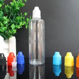 600Pcs PET Dropper Bottle 100ml For E Juice 100 ml Plastic Empty Bottles With Safe Childproof Caps Thin Tip Bulk Stock Classic