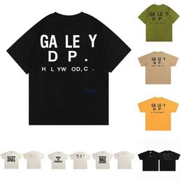 Men's T-shirts Shirts t 2023 Depts Mens Galleryse Polos Women Tshirts Galleryes Cottons Tops Man s Casual Shirt Luxurys Clothing Clothes Tees Qyak 2FS6