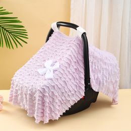 Other Baby Feeding Baby Basket Stroller Cover Multi Use Maternity Breastfeeding Nursing Blanket Windproof Sunshade Cover Protector Drop 230613