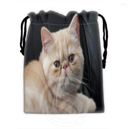 Storage Bags Animals Shorthair 02 Drawstring Custom Printed Receive Bag Compression Type Size 18X22cm