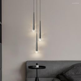 Pendant Lamps Minimalist Copper Small Chandelier For Bedside Modern Simple Restaurant Bar Light Luxury Creative Living Room LED Lights